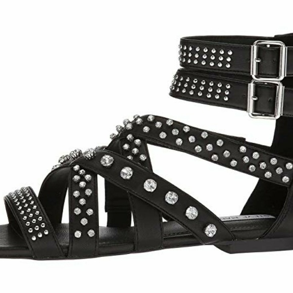 Steve Madden Studded Crystal Sandal - Picture 5 of 7